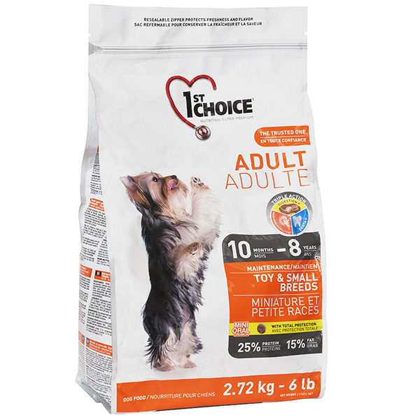 1st Choice Adult Toy&Small Chicken Фест Чойс с курицей корм для взрослых собак мини и малых пород 7 кг (11146)